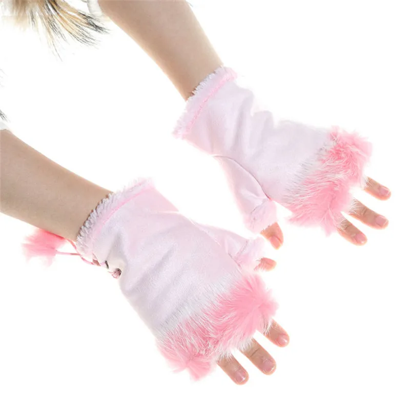 1 Pair Cute Women Skiing Gloves Half Finger Warmer Winter Fashion Ladies Gloves Crochet Mitten Plush Gloves
1 Pair Cute Women Skiing Gloves Half Finger Warmer Winter Fashion Ladies Gloves Crochet Mitten Plush Gloves