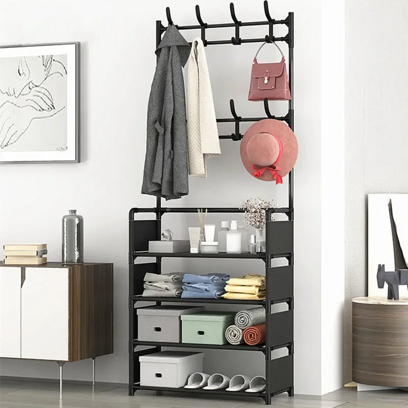 Metal Coat Rack Hanger Floor Storage Wardrobe Clothing Drying Racks for Shoe Bedroom Dormitory Household Coat and Hat Shelving
Metal Coat Rack Hanger Floor Storage Wardrobe Clothing Drying Racks for Shoe Bedroom Dormitory Household Coat and Hat Shelving