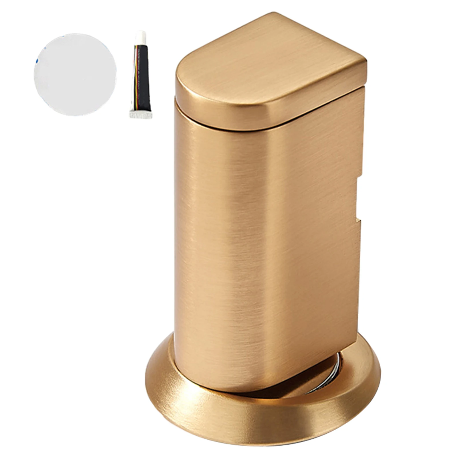 

Magnetic Door Stop Catches Invisible Door Stopper Holder Zinc Alloy Wall Mount Wind-Proof Invisible Door Stopper Door Hardware