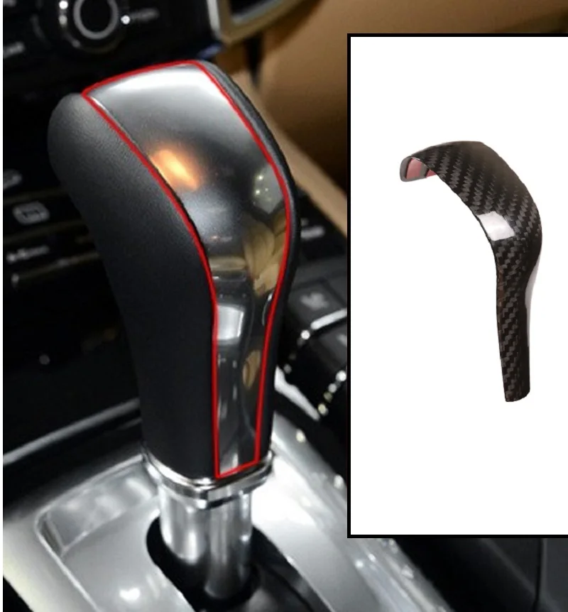 Dry Carbon Fiber Car Center Console Gear Shift Knob Cover Fit For Porsche Cayenne 2011-2017 Interior Accessories
Dry Carbon Fiber Car Center Console Gear Shift Knob Cover Fit For Porsche Cayenne 2011-2017 Interior Accessories