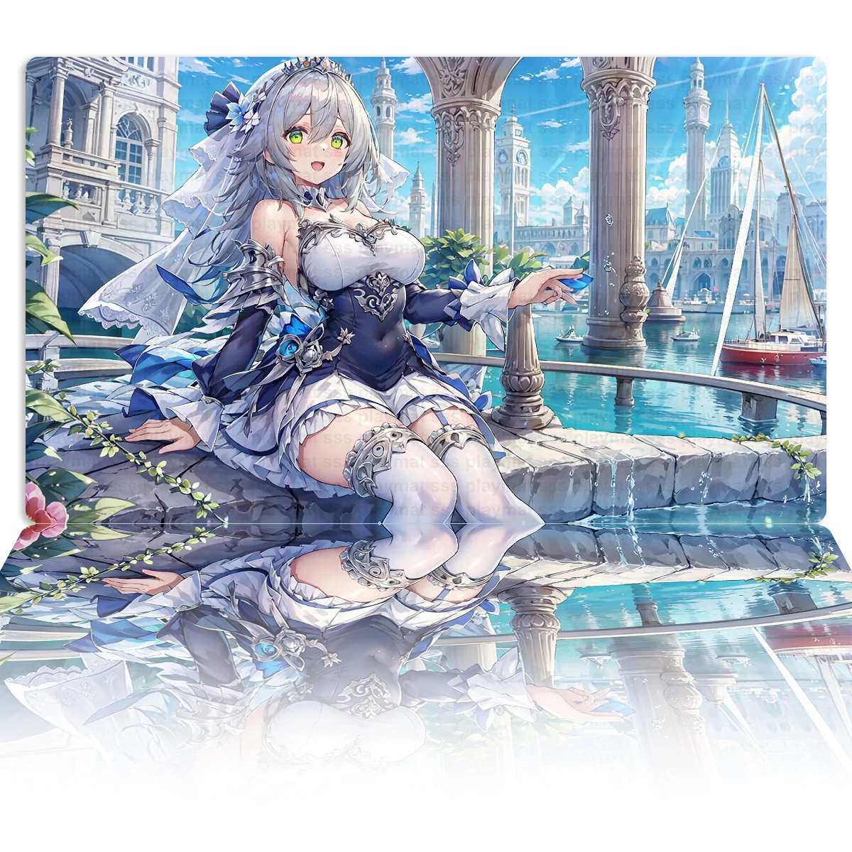 YuGiOh Tearlaments Playmat Kitkallos TCG CCG Board Game Mat Trading Card Game Mat Custom Anime Mouse Pad Rubber Zone & Free Bag
YuGiOh Tearlaments Playmat Kitkallos TCG CCG Board Game Mat Trading Card Game Mat Custom Anime Mouse Pad Rubber Zone & Free Bag