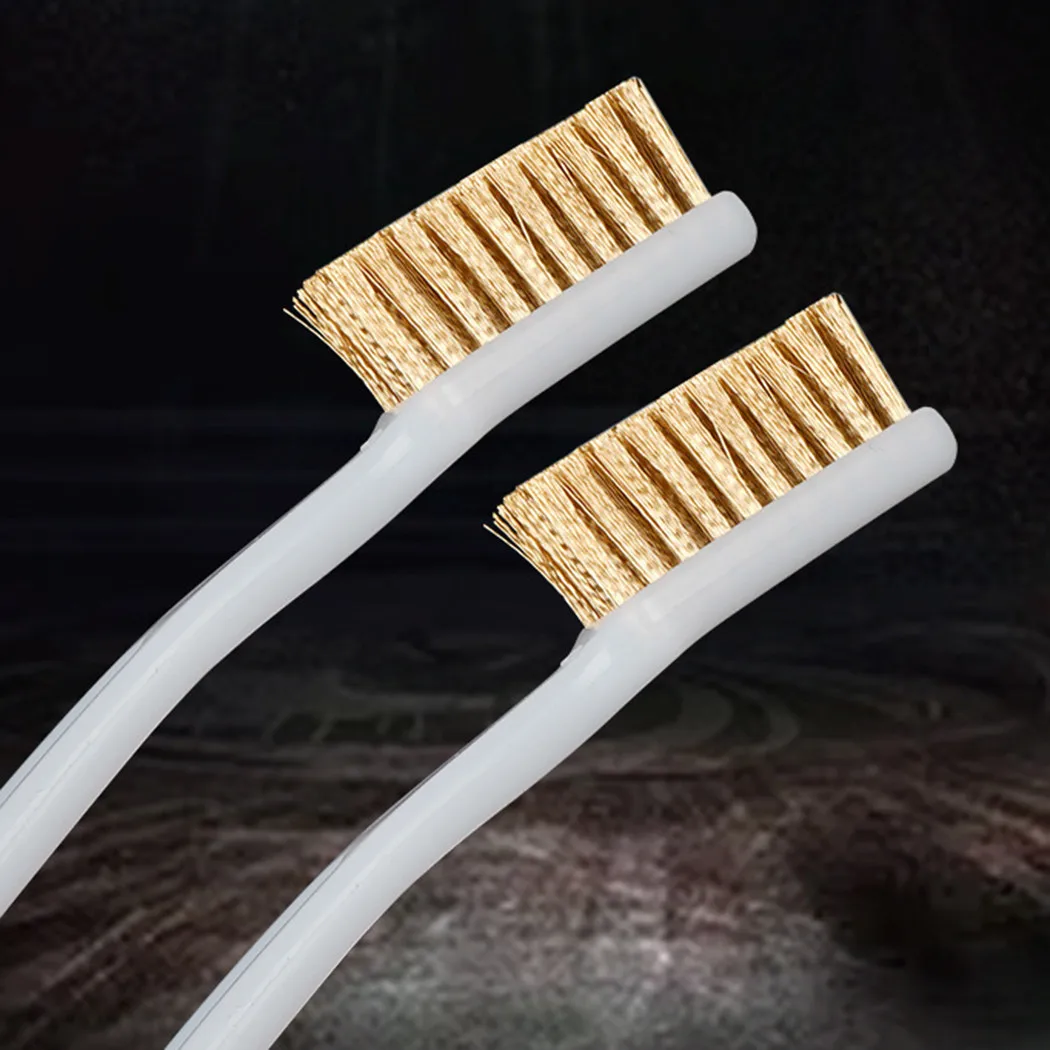 1.38inch * 0.79inch Brass Wire Brush Polishing Wire 170*8.5*20mm 5PCS Brass Brush Devices For Industrial Plastic
1.38inch * 0.79inch Brass Wire Brush Polishing Wire 170*8.5*20mm 5PCS Brass Brush Devices For Industrial Plastic