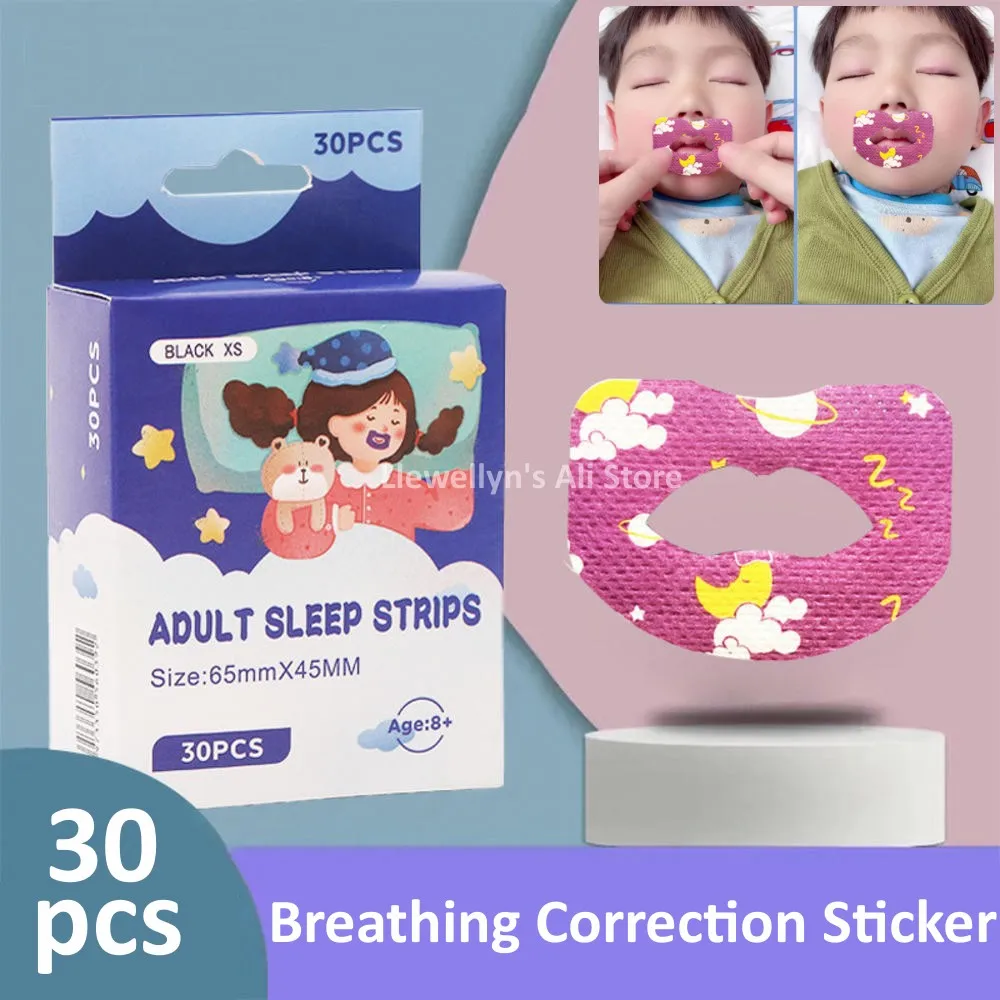 30pcs Closed Mouth Sticker Anti Snoring Night Mouth Breathing Sticker Sleep Stop Snoring Sticker Improve Open Mouth Health Care
30pcs Closed Mouth Sticker Anti Snoring Night Mouth Breathing Sticker Sleep Stop Snoring Sticker Improve Open Mouth Health Care