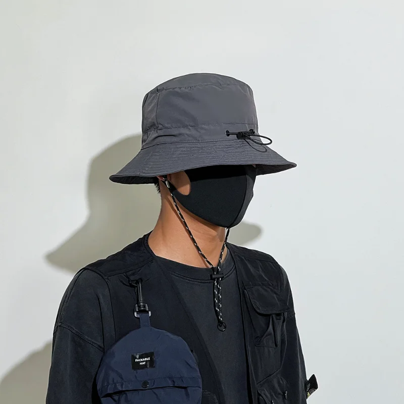 Summer Large Size Waterproof Bucket Hats Foldable Adjustable Drawstring Fisherman Caps Outdoor Beach Sun Hat Casual Panama Cap
Summer Large Size Waterproof Bucket Hats Foldable Adjustable Drawstring Fisherman Caps Outdoor Beach Sun Hat Casual Panama Cap