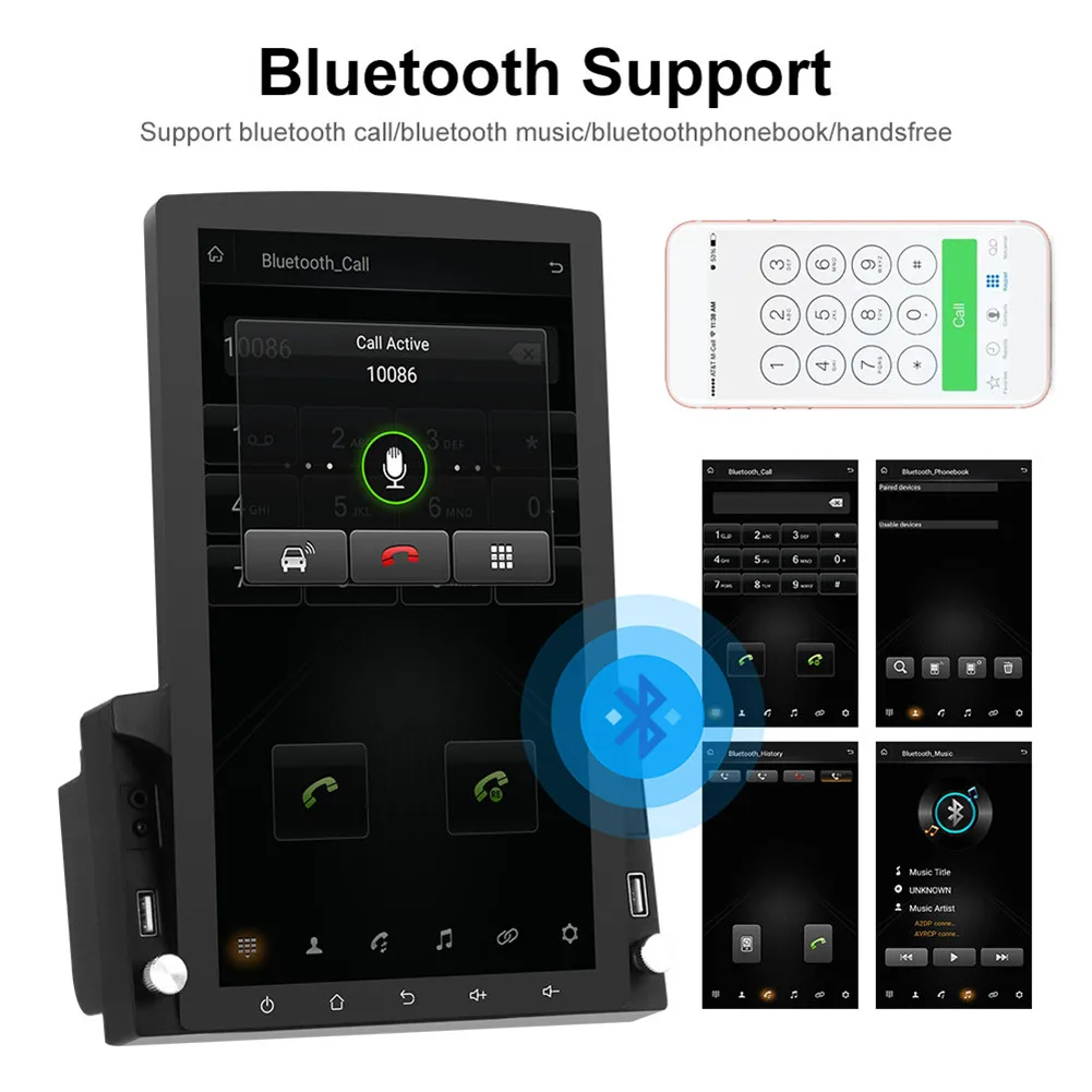 9.7In Large-screen Car Video Player Car Stereo Radio Car Video Player GPS Navigator Large-screen Reversing Image
9.7In Large-screen Car Video Player Car Stereo Radio Car Video Player GPS Navigator Large-screen Reversing Image