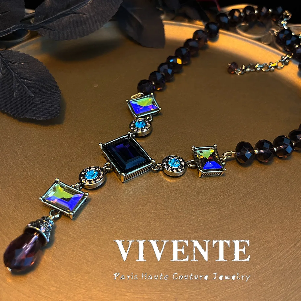 earrings for women jewelry Vintage vintage amethyst high-end necklace earrings dress paired with banquet party
earrings for women jewelry Vintage vintage amethyst high-end necklace earrings dress paired with banquet party