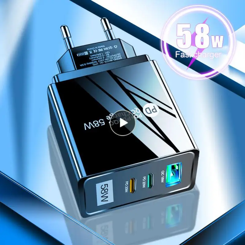 Portable Type C Mobile Phone Charge Type C Mobile Phone Charger 58w Usb Charger For Home Office Travel Fast Charging Universal
Portable Type C Mobile Phone Charge Type C Mobile Phone Charger 58w Usb Charger For Home Office Travel Fast Charging Universal