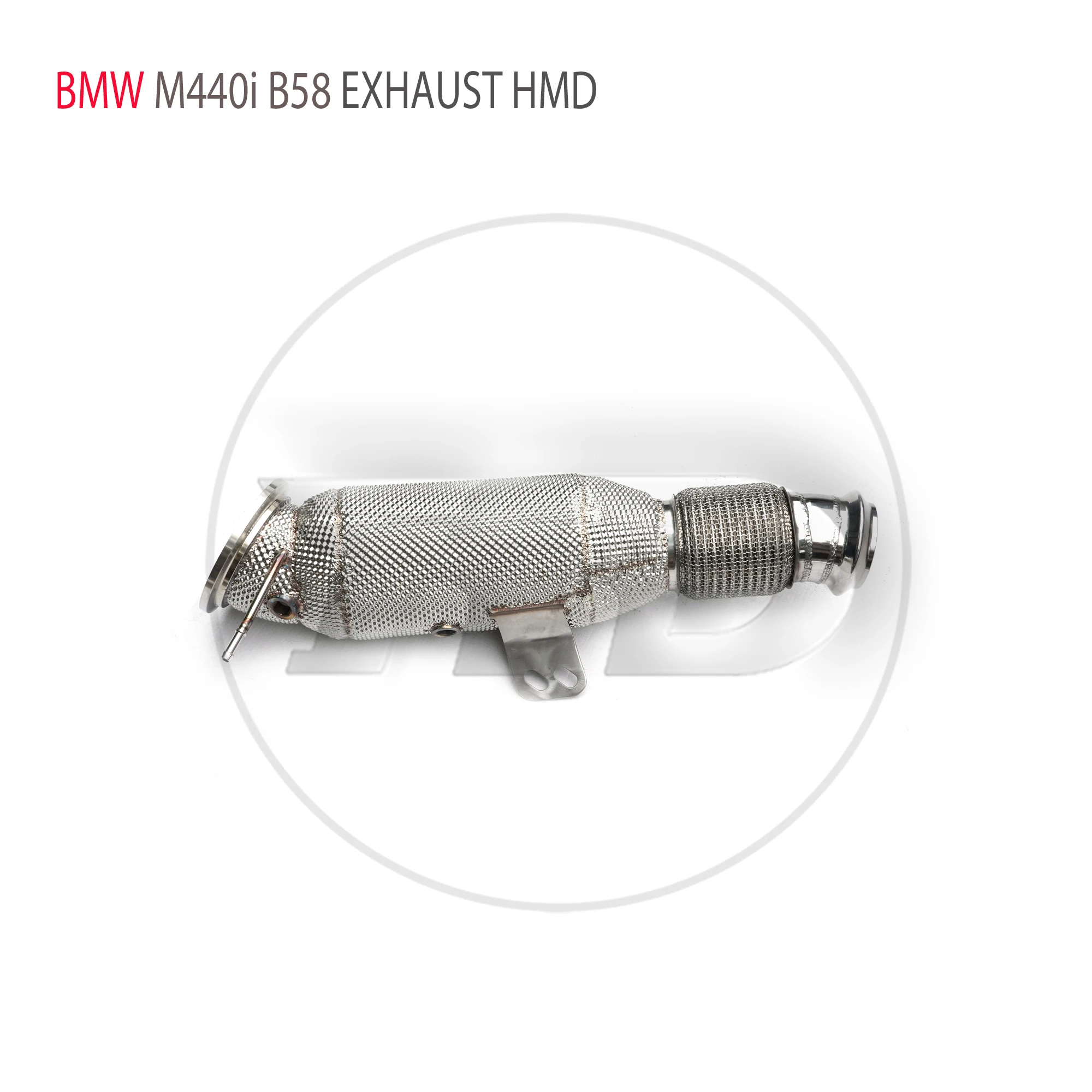 

HMD Exhaust System High Flow Performance Downpipe for BMW M440i B58 Engine 3.0T With Catalytic Header