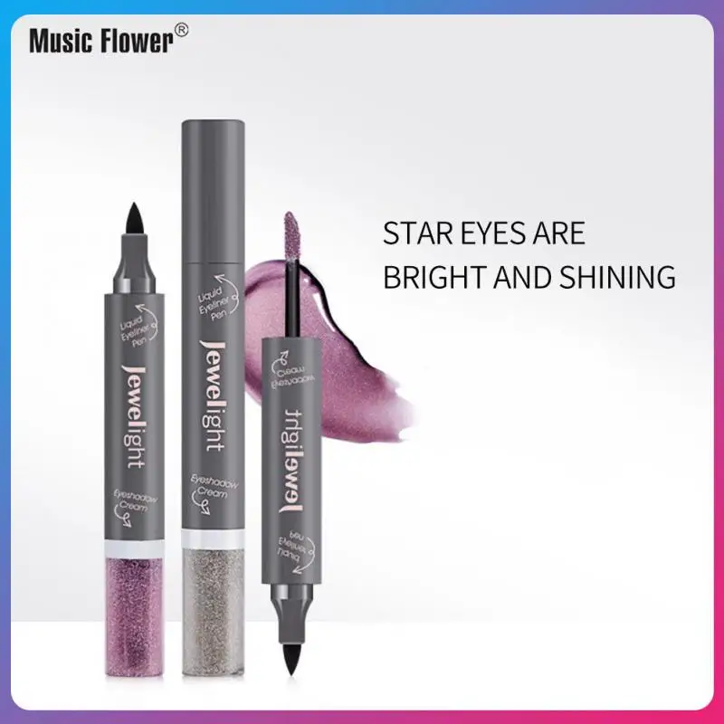 Double Head Design Pearlescent Glitter Liquid Eye Shadow 8 Colors Sparkling Eyes Eyeliner Eyeshadow Cosmetics Eyes Makeup
Double Head Design Pearlescent Glitter Liquid Eye Shadow 8 Colors Sparkling Eyes Eyeliner Eyeshadow Cosmetics Eyes Makeup