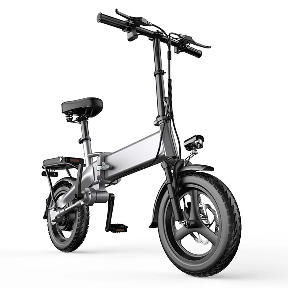 Electric Bicycle 14 Inch Electric Bicycle Lithium Battery Aluminum Alloy Frame Foldable 48v Voltage Chainless Rotating Shaft New
Electric Bicycle 14 Inch Electric Bicycle Lithium Battery Aluminum Alloy Frame Foldable 48v Voltage Chainless Rotating Shaft New