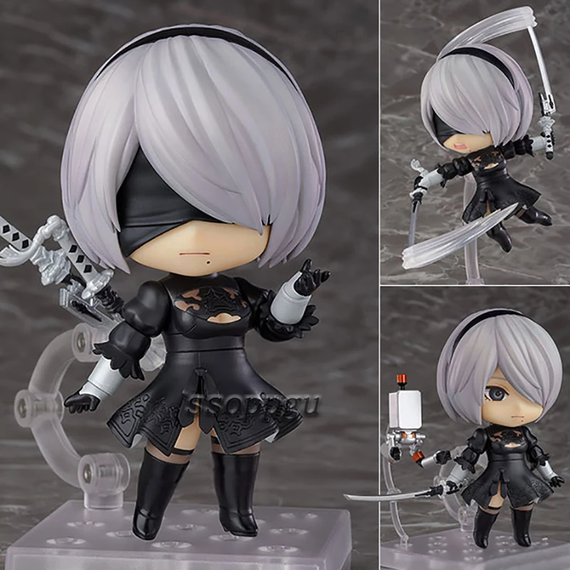Экшн-фигурки из ПВХ, версии № 1475, YoRHa, № 2, Тип B, NieR: Automata, коллекция фигурок, 10 см, настольная модель, игрушки, куклы, подарки для детей
Экшн-фигурки из ПВХ, версии № 1475, YoRHa, № 2, Тип B, NieR: Automata, коллекция фигурок, 10 см, настольная модель, игрушки, куклы, подарки для детей