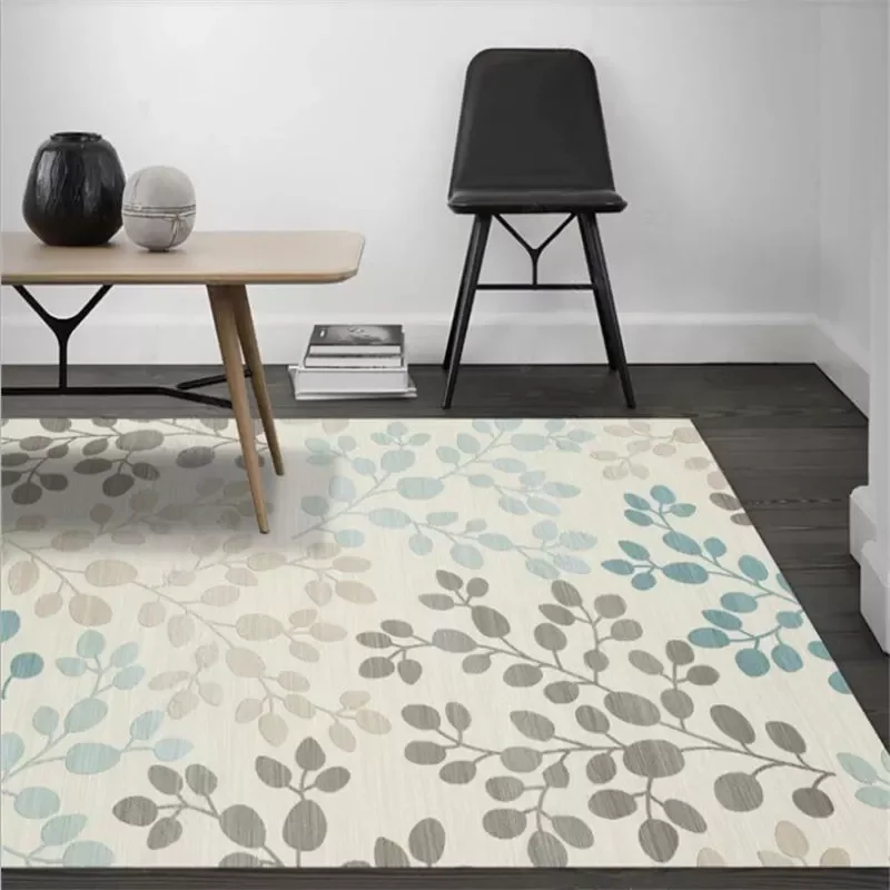 for Living Room European Classical Blue Gray Leaf Pattern Carpet Rugs for Children Rooms Living Room Table Accessories
for Living Room European Classical Blue Gray Leaf Pattern Carpet Rugs for Children Rooms Living Room Table Accessories
