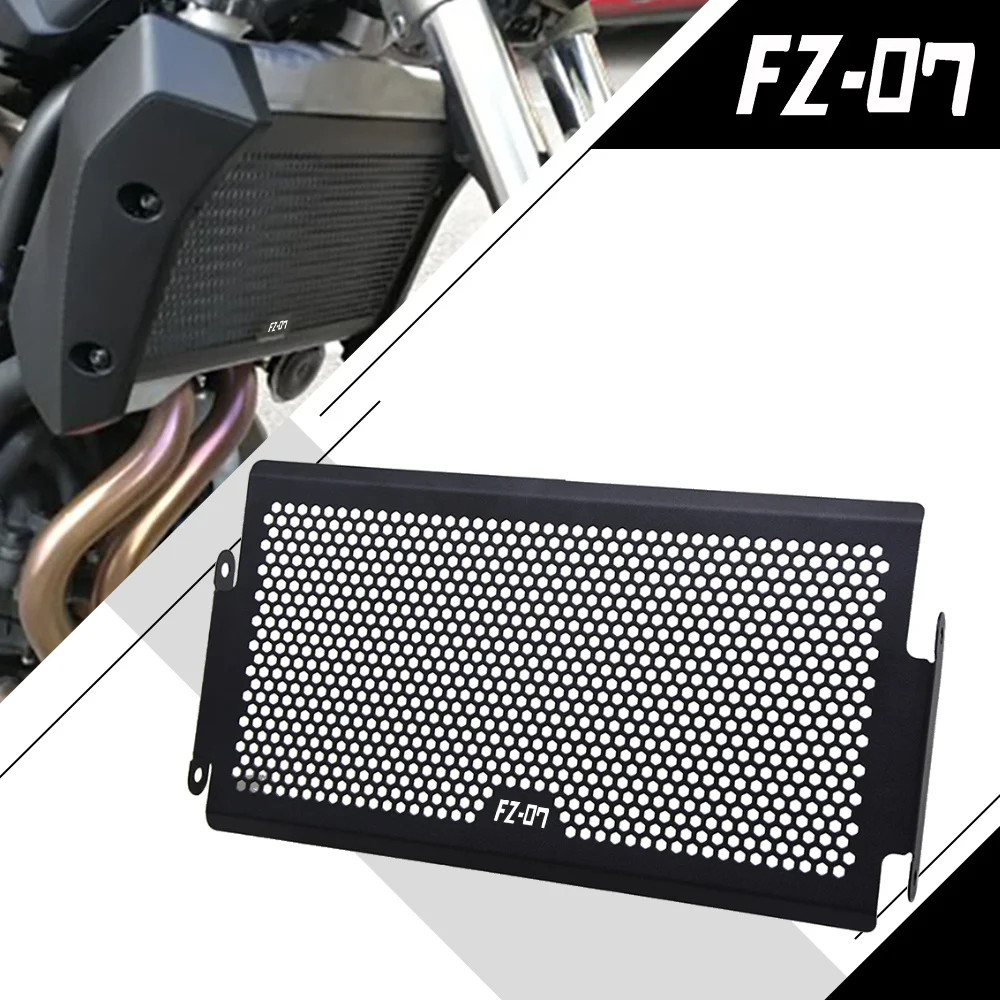 FOR YAMAHA FZ-07 FZ 07 FZ07 Motorcycle Accessories Aluminum Radiator Grille Grill Guard Cover Protector 2014 2015 2016 2017 2018
FOR YAMAHA FZ-07 FZ 07 FZ07 Motorcycle Accessories Aluminum Radiator Grille Grill Guard Cover Protector 2014 2015 2016 2017 2018