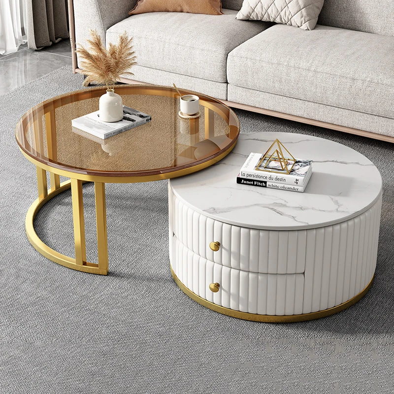 Vintage Living Room Coffee Table Luxury Nordic Mobile Minimalist Dressing Table Glass Balcony Basse De Salon Home Furniture
Vintage Living Room Coffee Table Luxury Nordic Mobile Minimalist Dressing Table Glass Balcony Basse De Salon Home Furniture