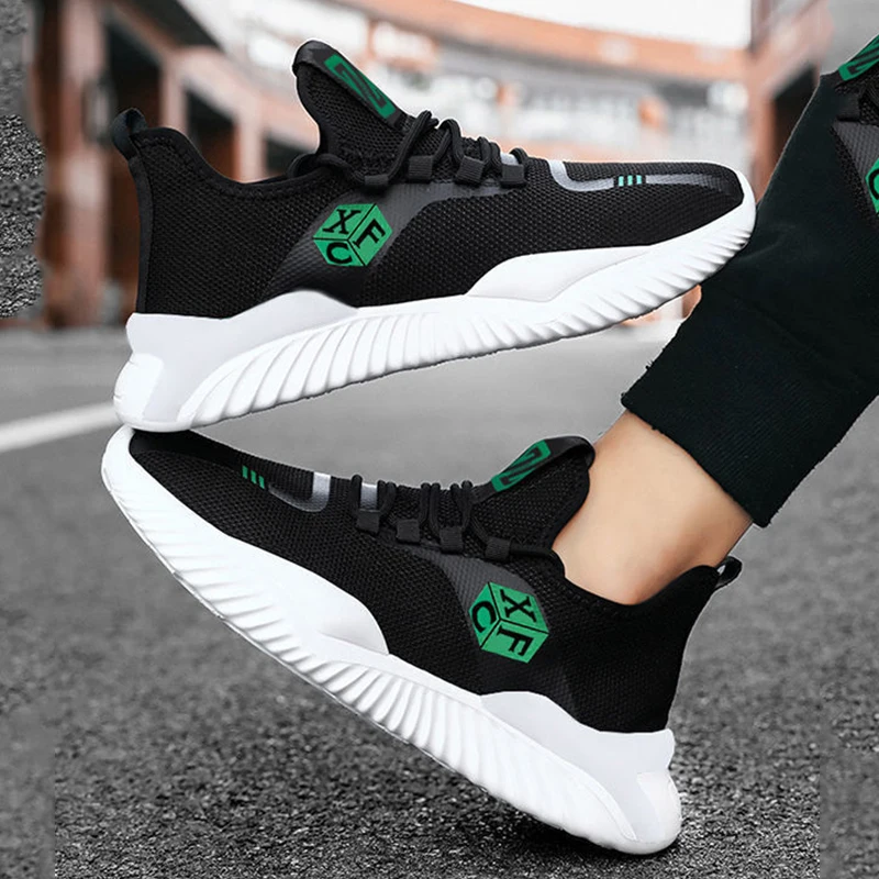 Men Running Shoes Breathable Outdoor Sports Shoes Light Soft Comfortable Training Sneakers Non-slip Lace-up Men Athletic Shoes
Men Running Shoes Breathable Outdoor Sports Shoes Light Soft Comfortable Training Sneakers Non-slip Lace-up Men Athletic Shoes