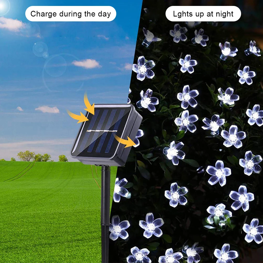 String Light Solar Adjustable Landscape Lamp Automatic Landscaping Lighting Decoration Yard Park Warm White Light
String Light Solar Adjustable Landscape Lamp Automatic Landscaping Lighting Decoration Yard Park Warm White Light