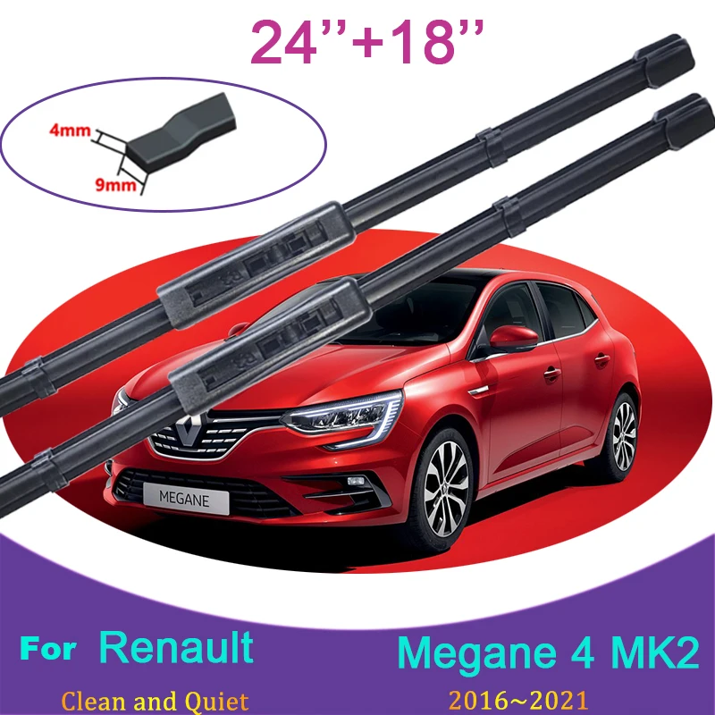 Car Windshield Wiper Blades for Renault Megane 4 MK4 2016 2017 2018 2019~2022 Front Window Windscreen Rubber Wipers Accessories
Car Windshield Wiper Blades for Renault Megane 4 MK4 2016 2017 2018 2019~2022 Front Window Windscreen Rubber Wipers Accessories