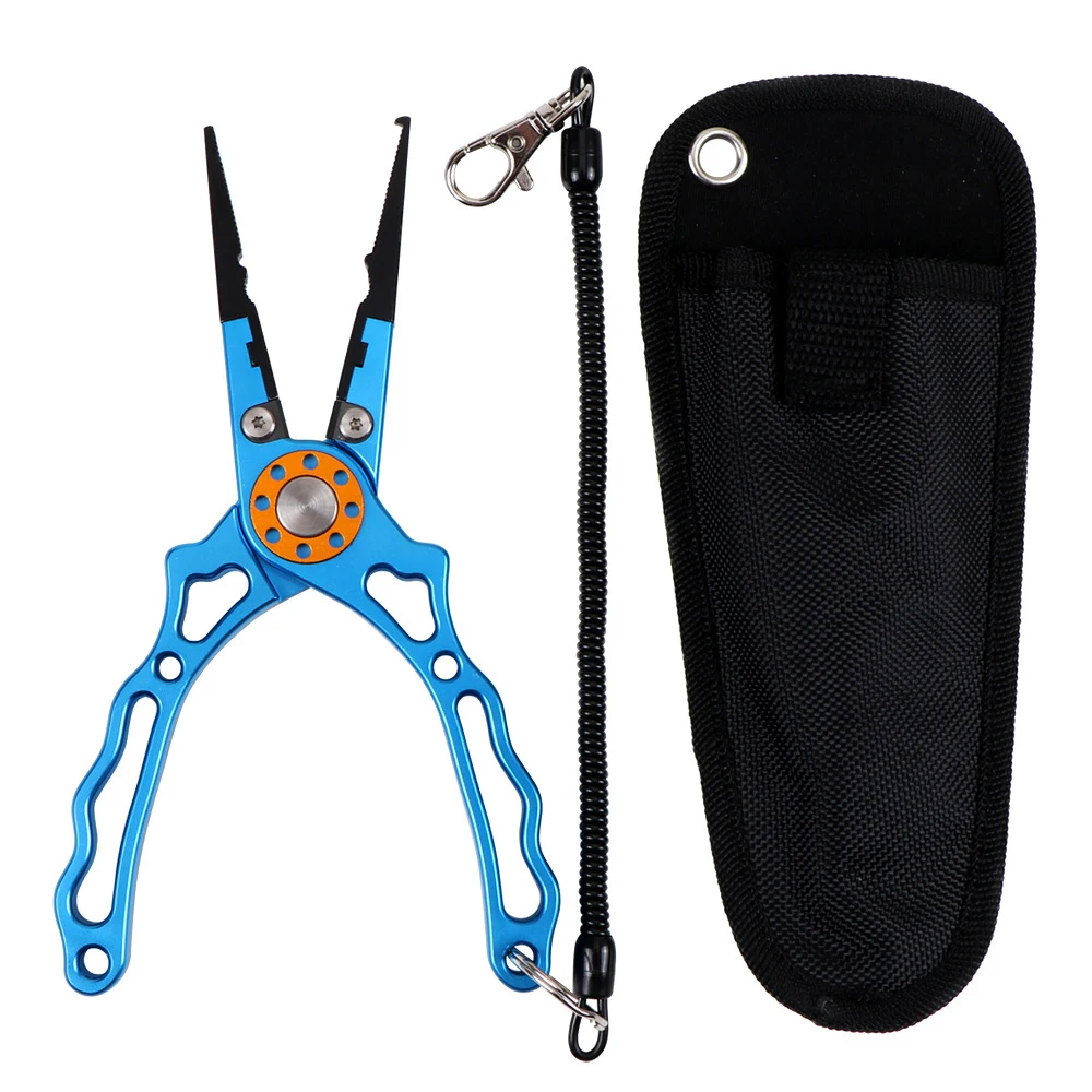 Aluminum alloy multifunctional Luya pliers multifunctional open-loop fishing pliers fishing gear articles with missing rope tool
Aluminum alloy multifunctional Luya pliers multifunctional open-loop fishing pliers fishing gear articles with missing rope tool