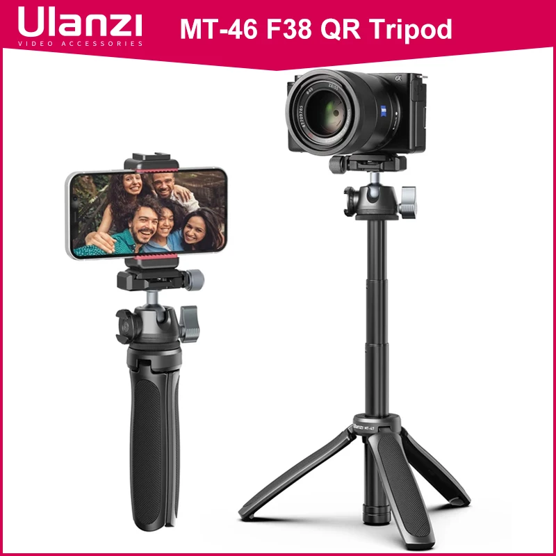 Ulanzi MT-47 MT-46 Metal Tripod With Arca Swiss Quick Release Plate Clamp Quick For DSLR SLR Camera Smartphone Live Tripod
Ulanzi MT-47 MT-46 Metal Tripod With Arca Swiss Quick Release Plate Clamp Quick For DSLR SLR Camera Smartphone Live Tripod