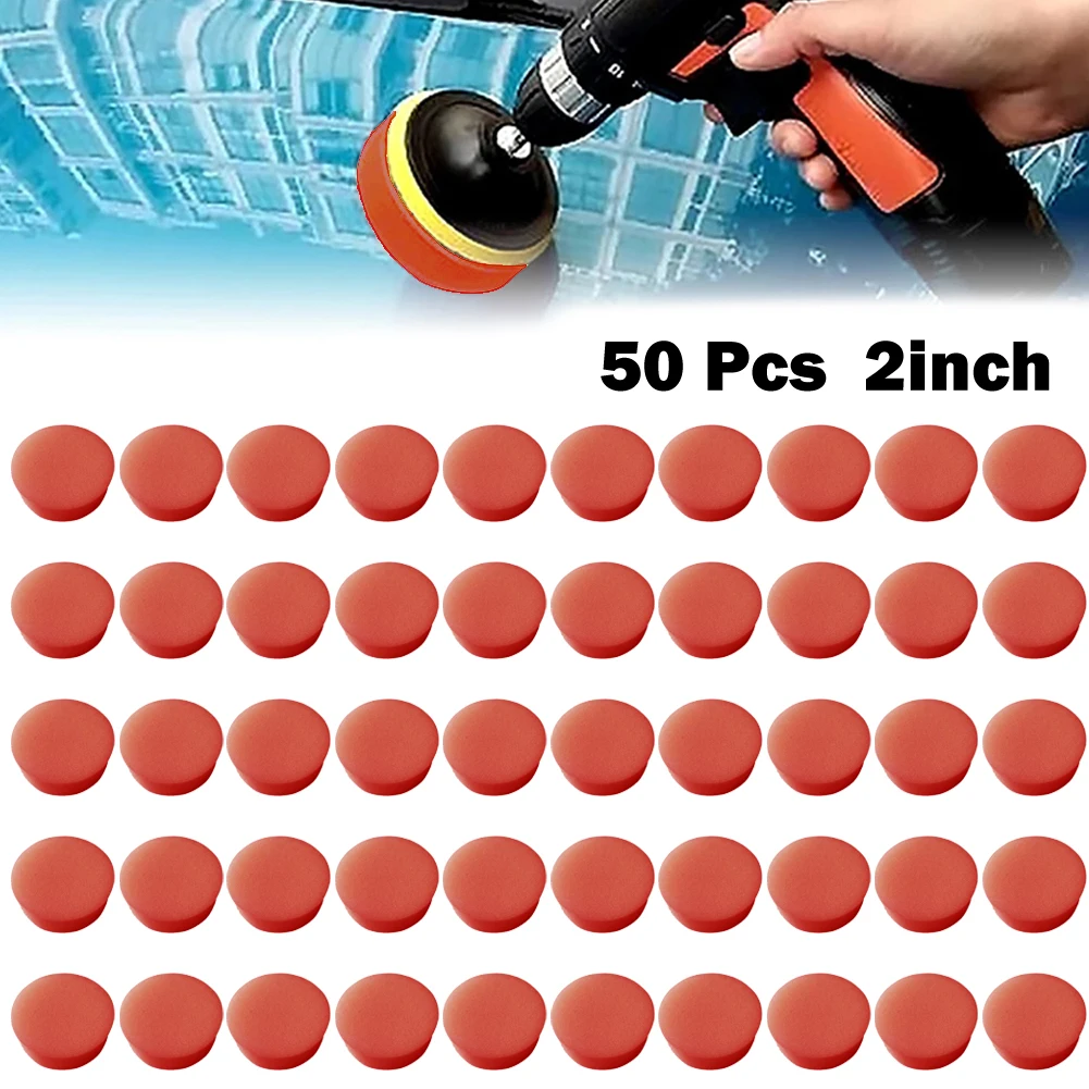50PCS Sponge Buffing Pads Foam Polishing Pads 2inch Sanding Disc For Car Waxing Car Clean Polisher Power Tools Accessories
50PCS Sponge Buffing Pads Foam Polishing Pads 2inch Sanding Disc For Car Waxing Car Clean Polisher Power Tools Accessories