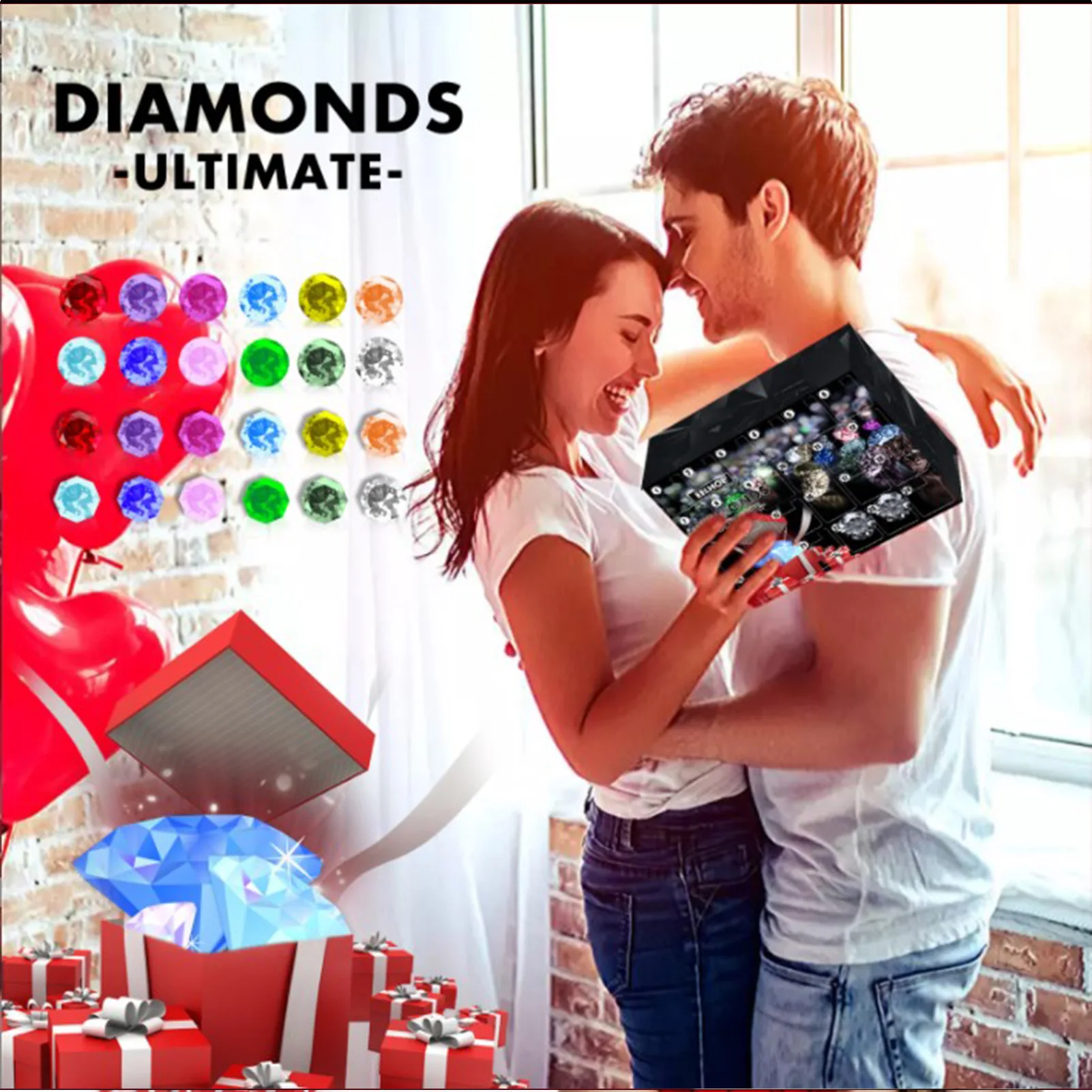 Diamond Series BlindBox Lucky Surprise Gift Box With Random Diamond Wonderful Collectible Gift For Boys Girls Valentine's Day
Diamond Series BlindBox Lucky Surprise Gift Box With Random Diamond Wonderful Collectible Gift For Boys Girls Valentine's Day
