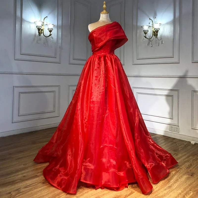 Red High Split Sexy Evening Dresses Customized OEM/ODM Gowns A-Line One Shoulder Simple Formal Dress Design 2023
Red High Split Sexy Evening Dresses Customized OEM/ODM Gowns A-Line One Shoulder Simple Formal Dress Design 2023