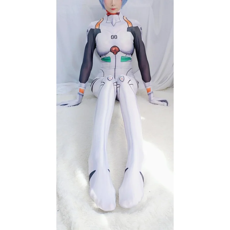 Rei Ayanami Cosplay Costume White Bodie Jumpsuit Halloween Party Cosplay Zentai Catsuits
Rei Ayanami Cosplay Costume White Bodie Jumpsuit Halloween Party Cosplay Zentai Catsuits