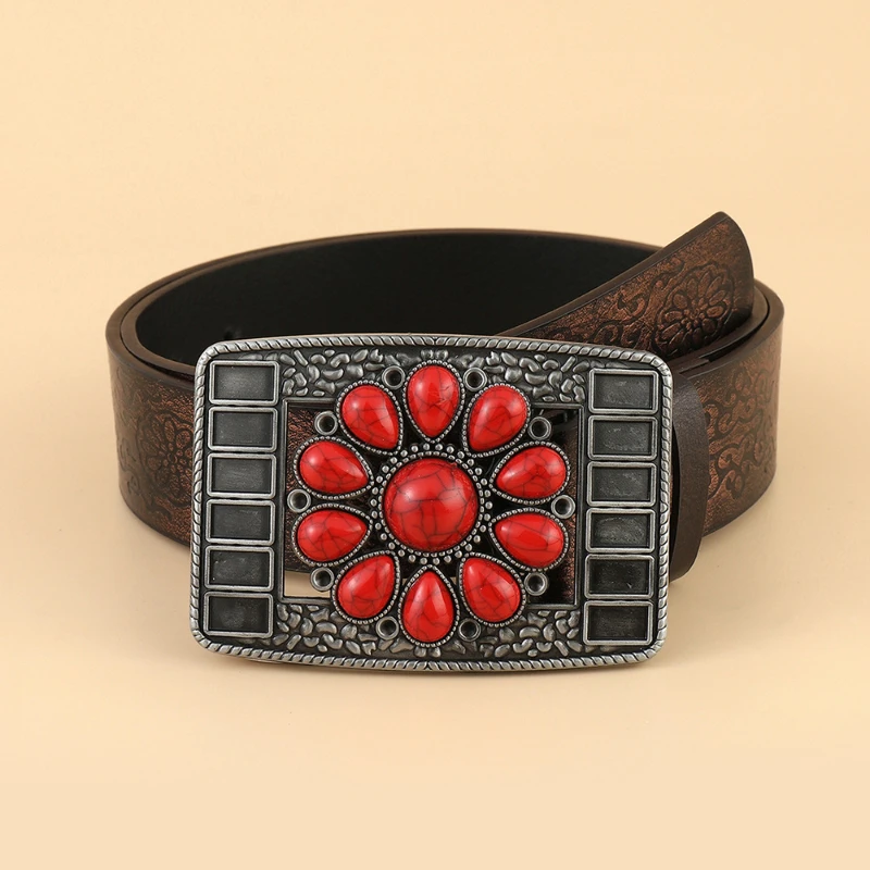 Ruby Belts Women's Decorative Simple Joker Belts Retro Fashion Carved Belts Joker Ethnic Decorative Belts Punk Rock Unisex
Ruby Belts Women's Decorative Simple Joker Belts Retro Fashion Carved Belts Joker Ethnic Decorative Belts Punk Rock Unisex