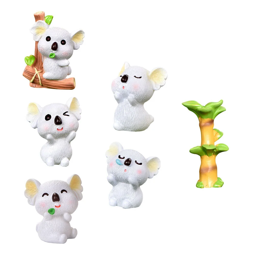 7pcs Koala Garden Statue Koala Birthday Party Supplies Cartoon Decorative Outdoor Lovely Garden Koala Statues Koala Model
7pcs Koala Garden Statue Koala Birthday Party Supplies Cartoon Decorative Outdoor Lovely Garden Koala Statues Koala Model