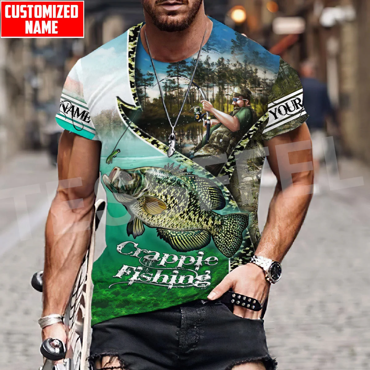 NewFashion Customize Spearfishing Animal Marlin Bass Carp Fishing Fisher 3Dprint Funny Casual Short Sleeves T-Shirts Men/Women S 
NewFashion Customize Spearfishing Animal Marlin Bass Carp Fishing Fisher 3Dprint Funny Casual Short Sleeves T-Shirts Men/Women S