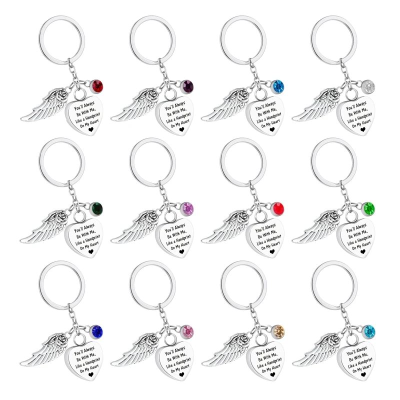 Heart Cremation Urn Keychain for Ashes Memorial Keepsake Pendant with Angel Wing Stainless Steel Remembrance Jewelry
Heart Cremation Urn Keychain for Ashes Memorial Keepsake Pendant with Angel Wing Stainless Steel Remembrance Jewelry