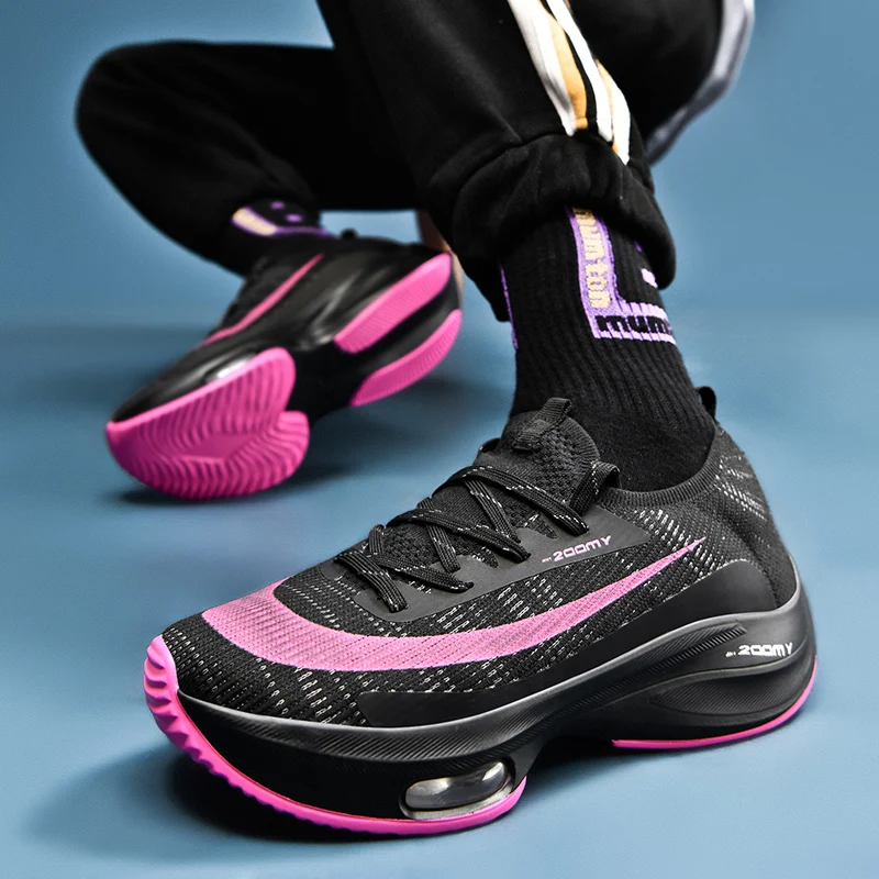 New Men and Women Flats Shoes Cushion Outdoor Air Mesh Jogging Sneakers Female Athletic Trainers Lightweight Male Mujer Sneakers
New Men and Women Flats Shoes Cushion Outdoor Air Mesh Jogging Sneakers Female Athletic Trainers Lightweight Male Mujer Sneakers