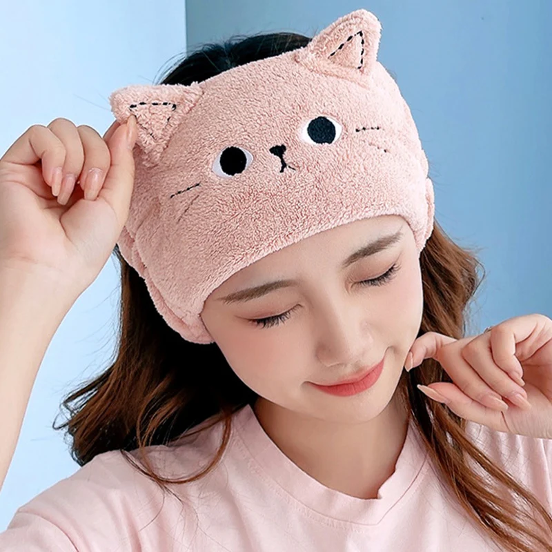 Hair Band Cartoon Cat Ear Face Wash Headband Towel Princess Hat Makeup Remover Hair Set Coral Velvet Hair Ornament
Hair Band Cartoon Cat Ear Face Wash Headband Towel Princess Hat Makeup Remover Hair Set Coral Velvet Hair Ornament