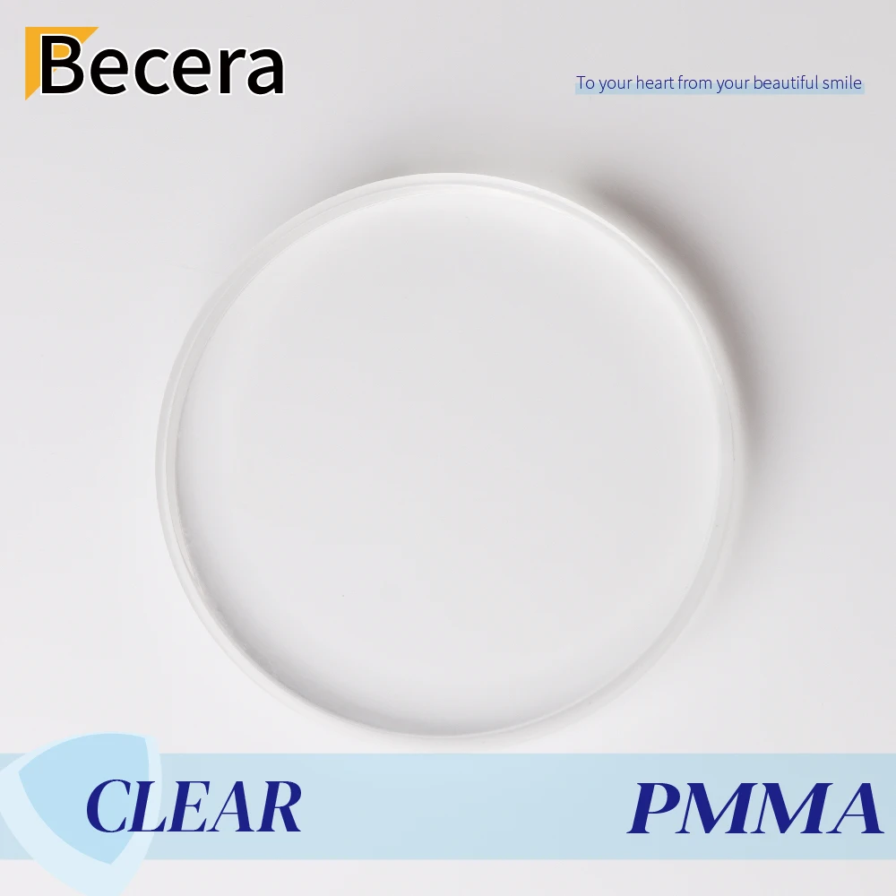 5 Pieces Dental Clear PMMA Blocks Open System Acrylic Denture Temporary Crown Materials
5 Pieces Dental Clear PMMA Blocks Open System Acrylic Denture Temporary Crown Materials