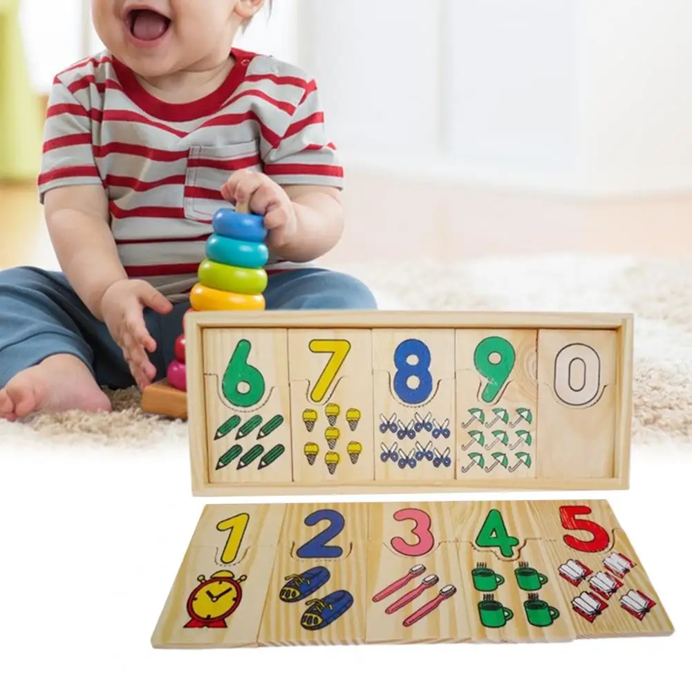 1 Set Math Jigsaw Toy Practical No Odor Water-based Paint for Gift Number Puzzle Toy Wooden Puzzle
1 Set Math Jigsaw Toy Practical No Odor Water-based Paint for Gift Number Puzzle Toy Wooden Puzzle
