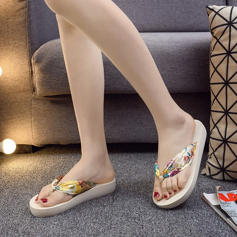 New Women Shoes Bohemian Wedge Flip Flops Women's Summer Sandals and Slippers Slides Women
New Women Shoes Bohemian Wedge Flip Flops Women's Summer Sandals and Slippers Slides Women