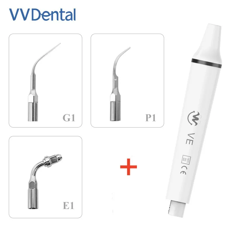 VV Dental Ultrasonic Scaler Tips G1/P1/E1 Fit For EMS/Woodpecker With Scaler VE Handpiece Dental Material For Dentist
VV Dental Ultrasonic Scaler Tips G1/P1/E1 Fit For EMS/Woodpecker With Scaler VE Handpiece Dental Material For Dentist