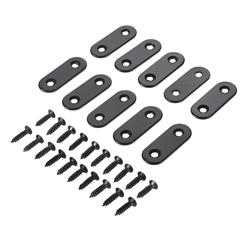 10 Pcs Stainless Steel Straight Repair Joining Mending Flat Plate Bracket Support Furniture Fittings Cabinet Joint Fasteners
10 Pcs Stainless Steel Straight Repair Joining Mending Flat Plate Bracket Support Furniture Fittings Cabinet Joint Fasteners