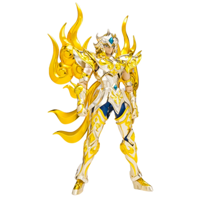 18Cm Bandai Anime Periphery Action Figure Saint Seiya Saint Cloth Myth Ex Soul of Gold Leo Aiolia Movable Joint Model Toys
18Cm Bandai Anime Periphery Action Figure Saint Seiya Saint Cloth Myth Ex Soul of Gold Leo Aiolia Movable Joint Model Toys