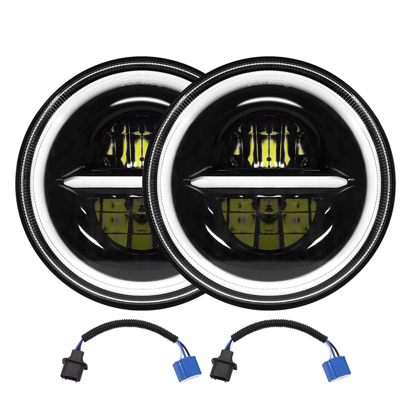 7 Inch Round Headlights Motorcycle Modified Universal Headlight Daytime Running Light Turn Signal Low Beam Accessories
7 Inch Round Headlights Motorcycle Modified Universal Headlight Daytime Running Light Turn Signal Low Beam Accessories
