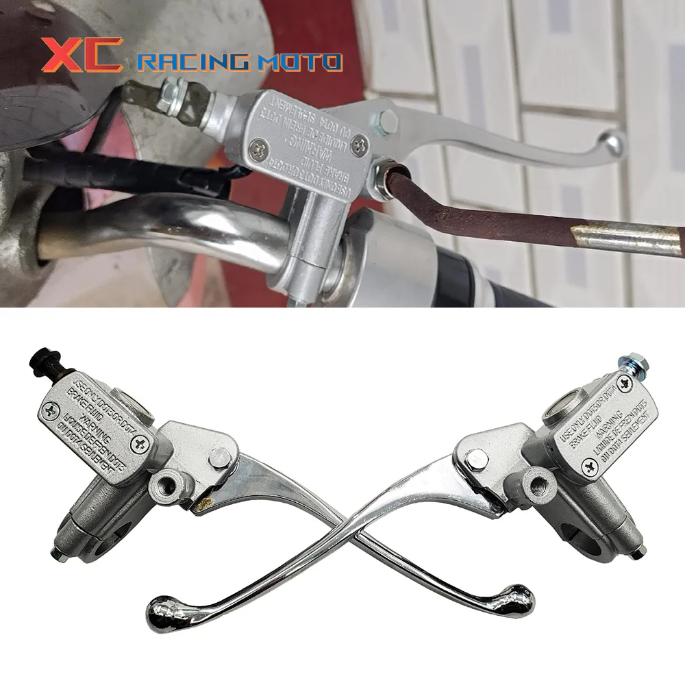 M10 Motorbike Front Brake 22mm 7/8" Handle Universal Hydraulic Pump Disc Brake Lever For 125 250 300 350 400 450 Dirt Bike ATV
M10 Motorbike Front Brake 22mm 7/8" Handle Universal Hydraulic Pump Disc Brake Lever For 125 250 300 350 400 450 Dirt Bike ATV