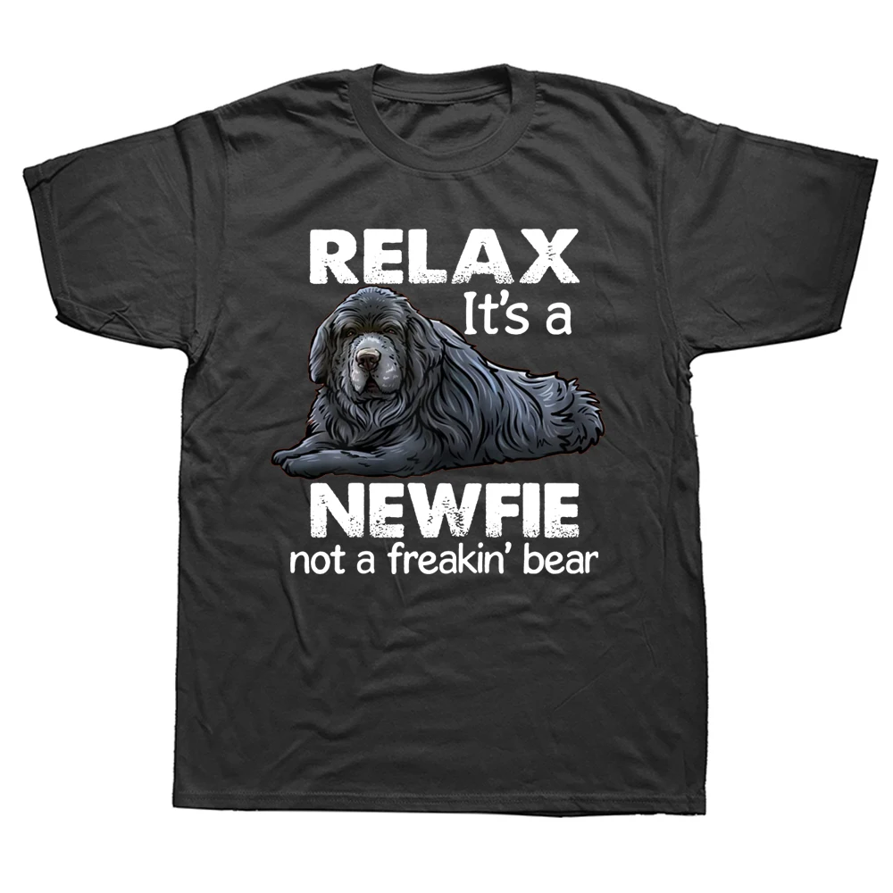 Funny Relax It's A Newfie Newfoundland Dog Owner T Shirts Graphic Cotton Streetwear Short Sleeve Birthday Gifts Summer T-shirt
Funny Relax It's A Newfie Newfoundland Dog Owner T Shirts Graphic Cotton Streetwear Short Sleeve Birthday Gifts Summer T-shirt