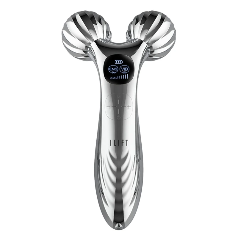 3D Face Massage Roller Y-Shape 360 Degrees Micro Current for FACIAL Massager Lifting Slimming Wrinkle Remover
3D Face Massage Roller Y-Shape 360 Degrees Micro Current for FACIAL Massager Lifting Slimming Wrinkle Remover