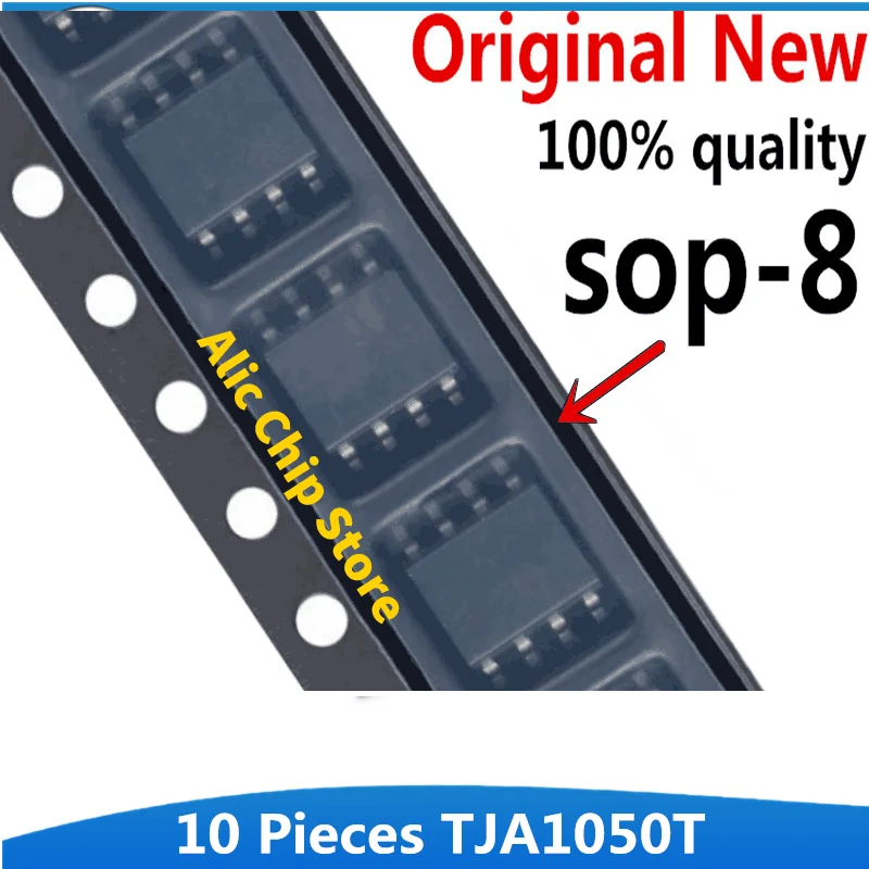 10pcs/lot TJA1050T SOP8 TJA1050 SOP-8 A1050 1050T SOP SMD High speed CAN transceiver IC
10pcs/lot TJA1050T SOP8 TJA1050 SOP-8 A1050 1050T SOP SMD High speed CAN transceiver IC