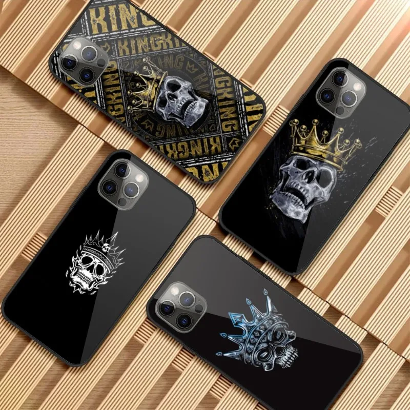 Чехол для телефона King of Death с черепом для iPhone 14, 13, 12, 11, XS, X, 8, 7, 6 Plus, Mini Pro Max, SE, 2022, стеклянный чехол для телефона из поликарбоната
Чехол для телефона King of Death с черепом для iPhone 14, 13, 12, 11, XS, X, 8, 7, 6 Plus, Mini Pro Max, SE, 2022, стеклянный чехол для телефона из поликарбоната