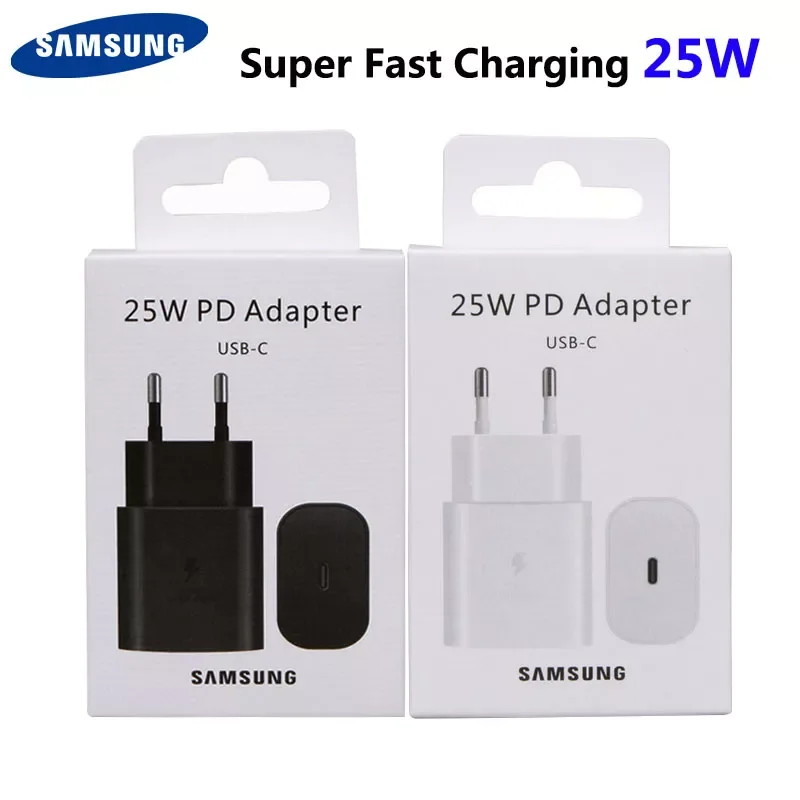 Original Samsung Charger 25w Pd Fast Charge EU For Galaxy S21 5G S20 S10 Note 20 10 A71 A70s A80 M51 Chargeur Carregador Samsung
Original Samsung Charger 25w Pd Fast Charge EU For Galaxy S21 5G S20 S10 Note 20 10 A71 A70s A80 M51 Chargeur Carregador Samsung