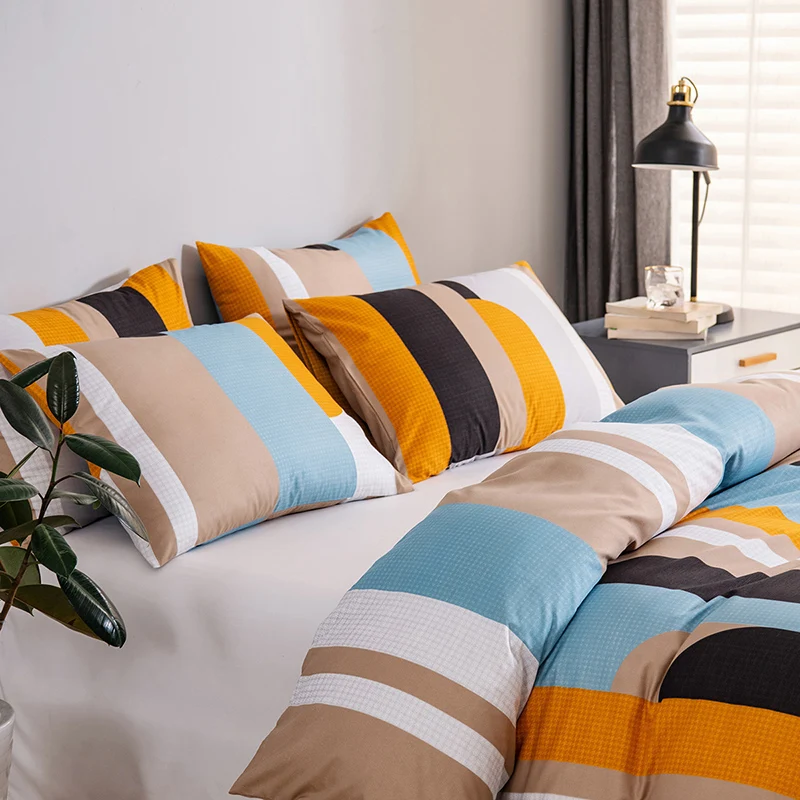 Modern Style Duvet Cover Set,Polyester Quilt Cover with Pillowcases,Single Double Bedding,Size"Twin"/"Queen"/"King"
Modern Style Duvet Cover Set,Polyester Quilt Cover with Pillowcases,Single Double Bedding,Size"Twin"/"Queen"/"King"