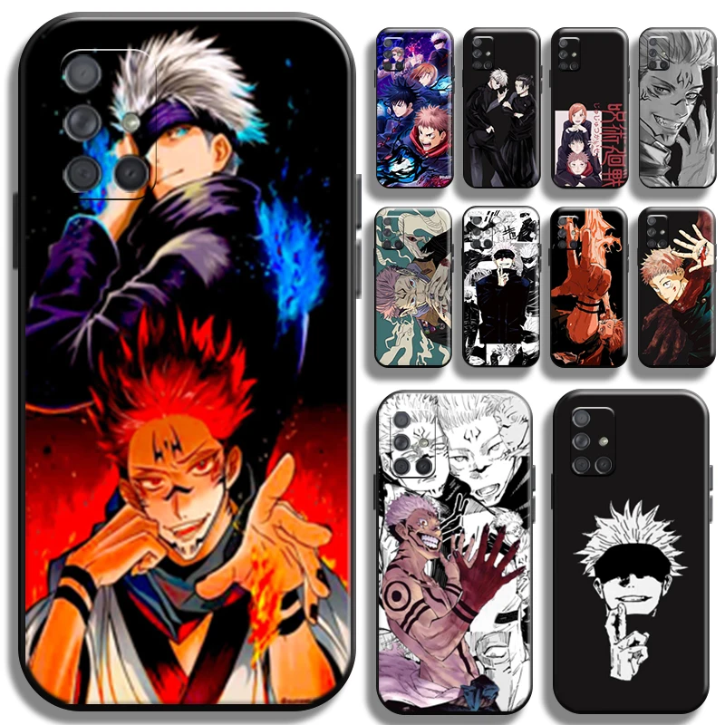 Jujutsu Kaisen Itadori Yuji Phone Case For Samsung Galaxy A71 A71 5G Black Shockproof Soft Shell Coque TPU Liquid Silicon Cases
Jujutsu Kaisen Itadori Yuji Phone Case For Samsung Galaxy A71 A71 5G Black Shockproof Soft Shell Coque TPU Liquid Silicon Cases