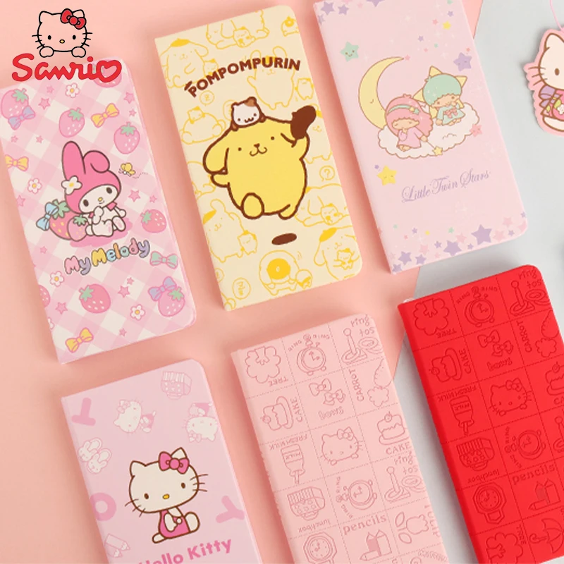 Блокнот Sanrio в стиле Каваий Hello Kitty, коричная мелодия, ежедневник для девочек, тетрадь с мультяшными рисунками, студенческие принадлежности
Блокнот Sanrio в стиле Каваий Hello Kitty, коричная мелодия, ежедневник для девочек, тетрадь с мультяшными рисунками, студенческие принадлежности