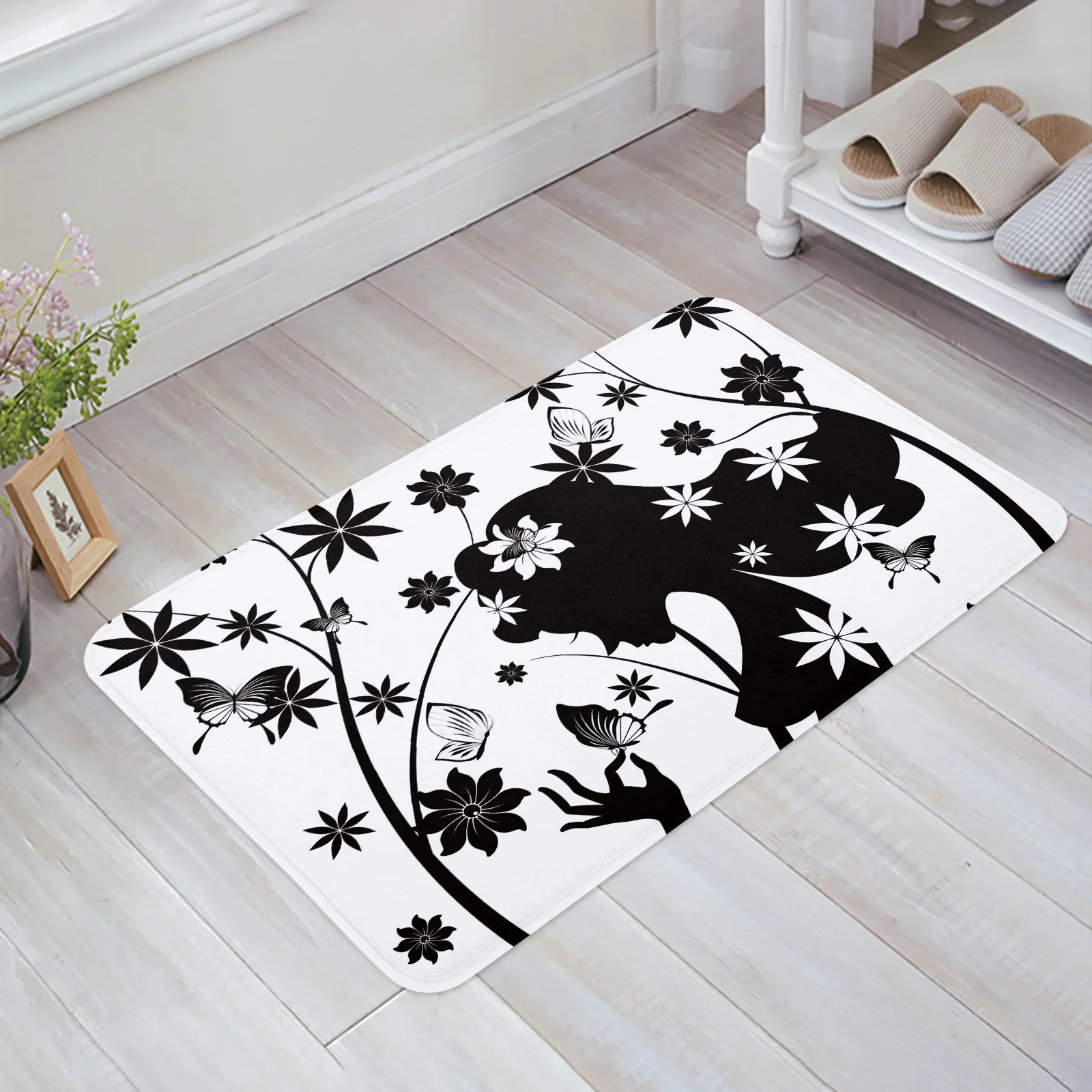 Girl Silhouette Pattern Entrance Doormat Modern Bedroom Home Kitchen Rug Living Room Floor Decor Carpet
Girl Silhouette Pattern Entrance Doormat Modern Bedroom Home Kitchen Rug Living Room Floor Decor Carpet